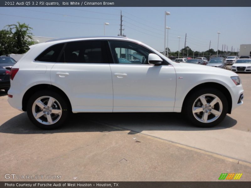 Ibis White / Cinnamon Brown 2012 Audi Q5 3.2 FSI quattro