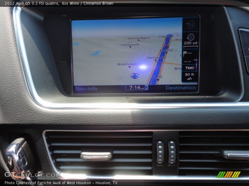 Ibis White / Cinnamon Brown 2012 Audi Q5 3.2 FSI quattro