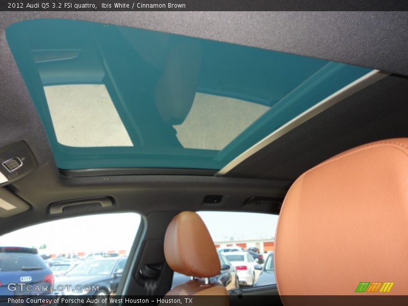 Ibis White / Cinnamon Brown 2012 Audi Q5 3.2 FSI quattro