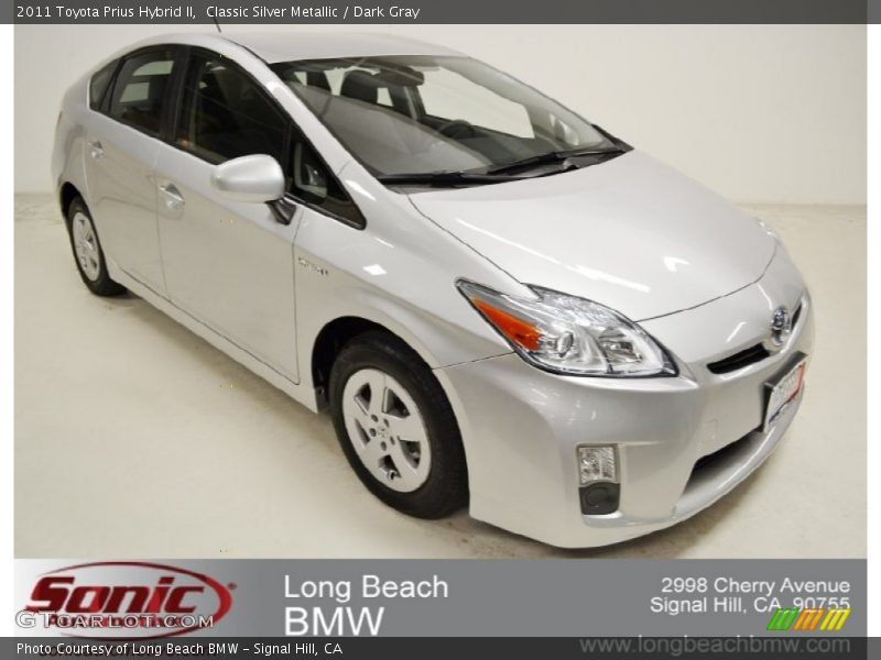 Classic Silver Metallic / Dark Gray 2011 Toyota Prius Hybrid II