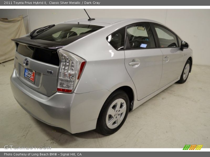 Classic Silver Metallic / Dark Gray 2011 Toyota Prius Hybrid II