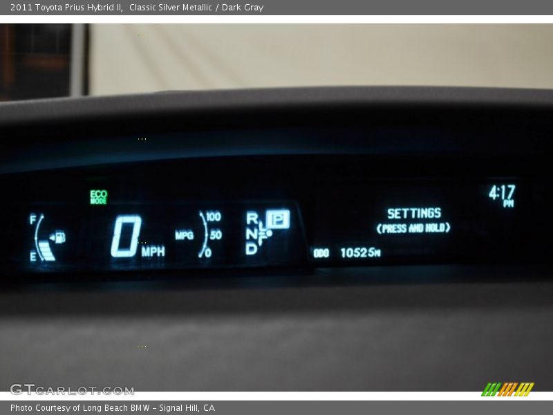 Classic Silver Metallic / Dark Gray 2011 Toyota Prius Hybrid II