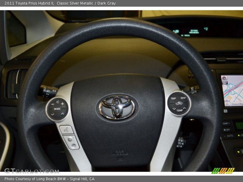 Classic Silver Metallic / Dark Gray 2011 Toyota Prius Hybrid II