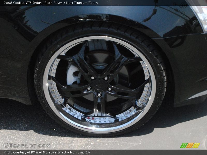 Black Raven / Light Titanium/Ebony 2008 Cadillac CTS Sedan