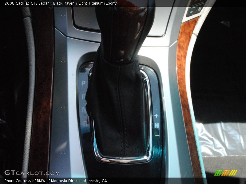 Black Raven / Light Titanium/Ebony 2008 Cadillac CTS Sedan