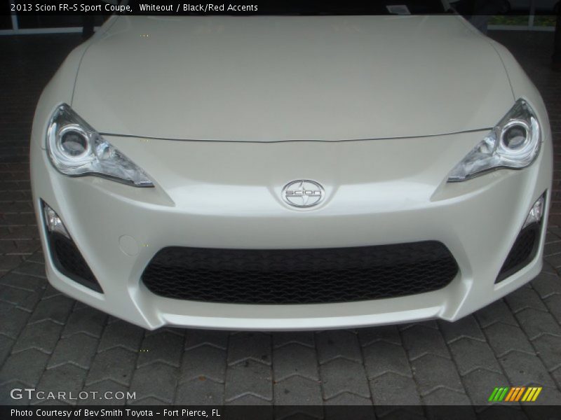 Whiteout / Black/Red Accents 2013 Scion FR-S Sport Coupe