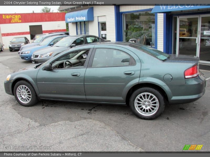 Onyx Green Pearl / Taupe 2004 Chrysler Sebring Touring Sedan