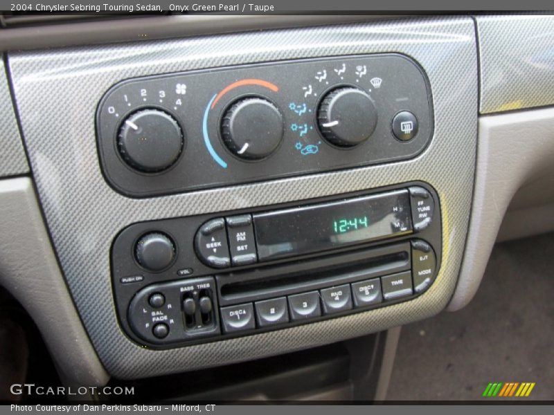 Controls of 2004 Sebring Touring Sedan
