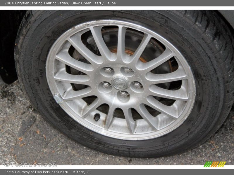 Onyx Green Pearl / Taupe 2004 Chrysler Sebring Touring Sedan