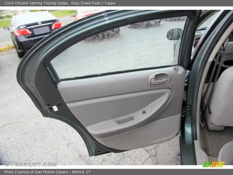 Onyx Green Pearl / Taupe 2004 Chrysler Sebring Touring Sedan