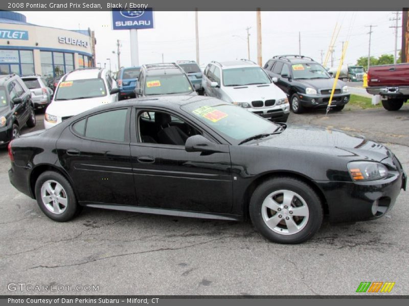 Black / Ebony 2008 Pontiac Grand Prix Sedan