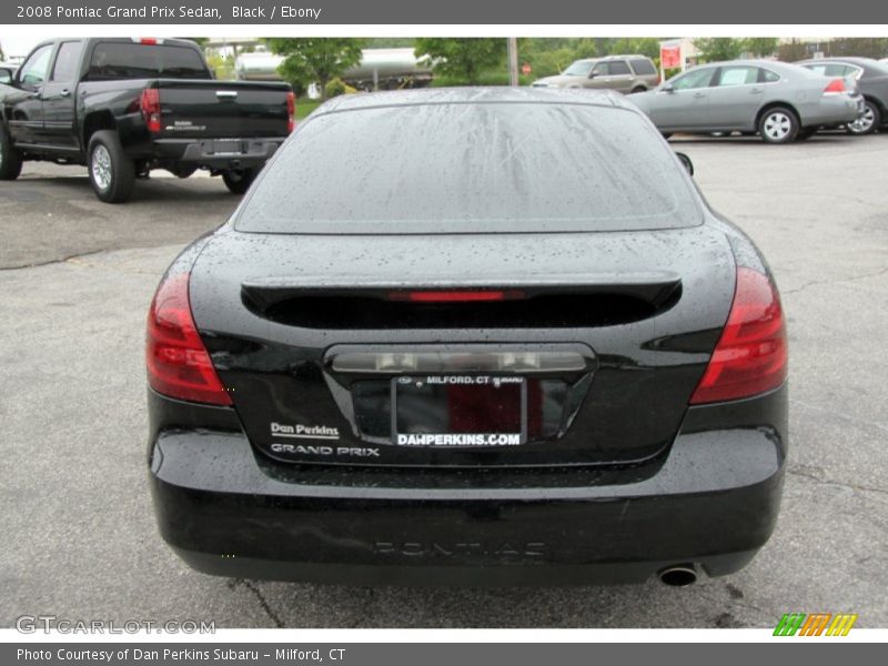 Black / Ebony 2008 Pontiac Grand Prix Sedan