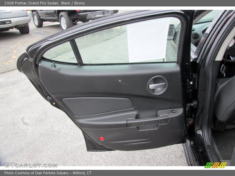 Black / Ebony 2008 Pontiac Grand Prix Sedan