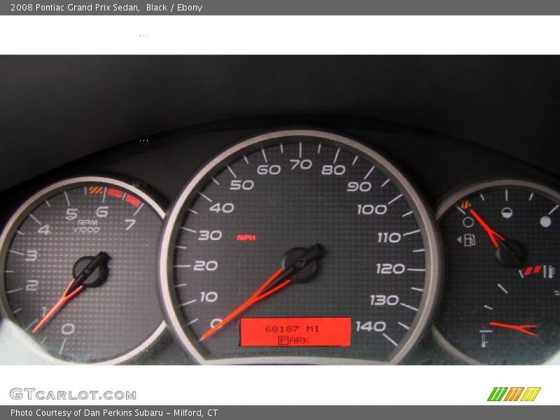 Black / Ebony 2008 Pontiac Grand Prix Sedan