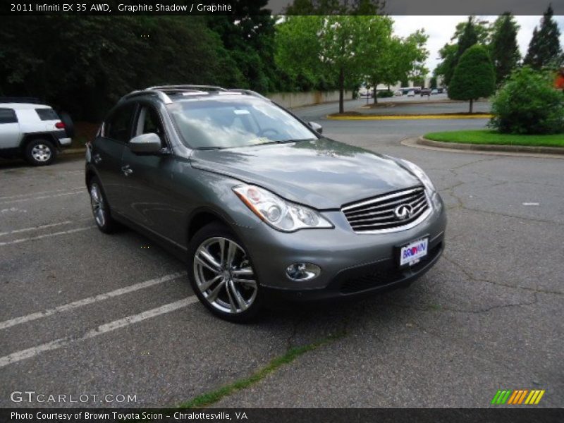 Graphite Shadow / Graphite 2011 Infiniti EX 35 AWD