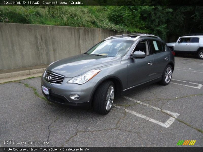 Graphite Shadow / Graphite 2011 Infiniti EX 35 AWD