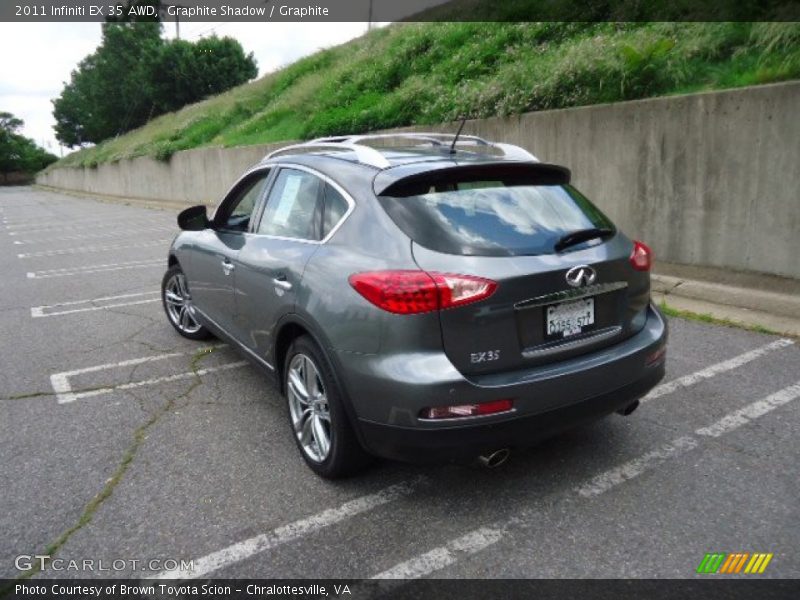Graphite Shadow / Graphite 2011 Infiniti EX 35 AWD