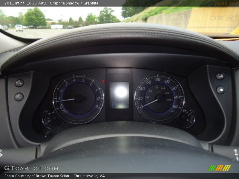 Graphite Shadow / Graphite 2011 Infiniti EX 35 AWD