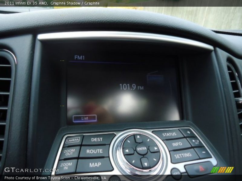 Graphite Shadow / Graphite 2011 Infiniti EX 35 AWD