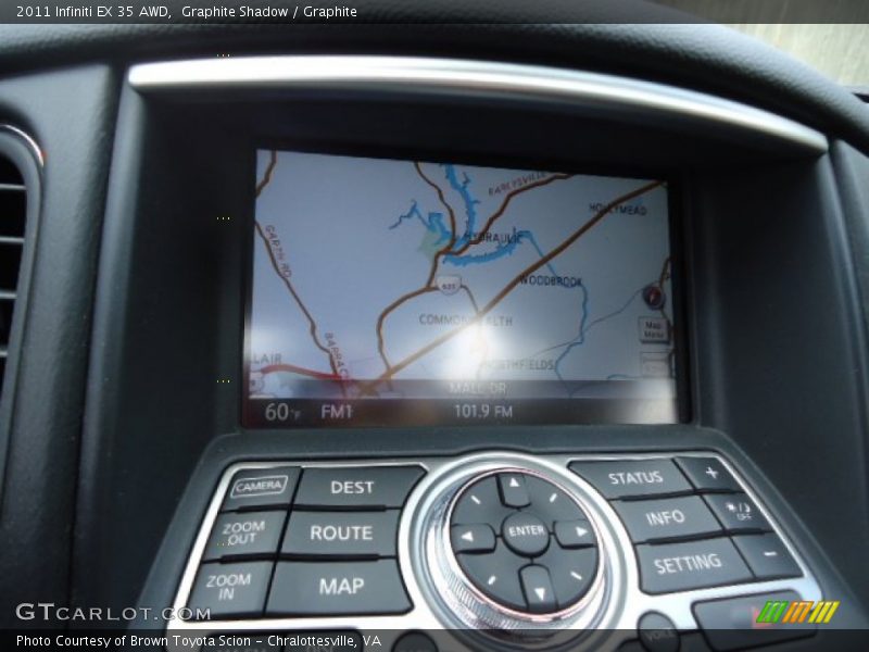 Navigation of 2011 EX 35 AWD