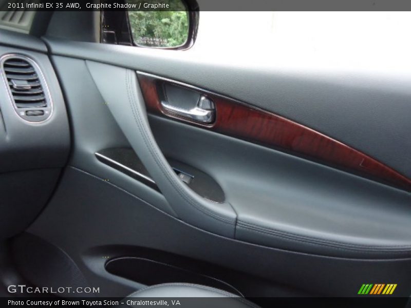 Graphite Shadow / Graphite 2011 Infiniti EX 35 AWD