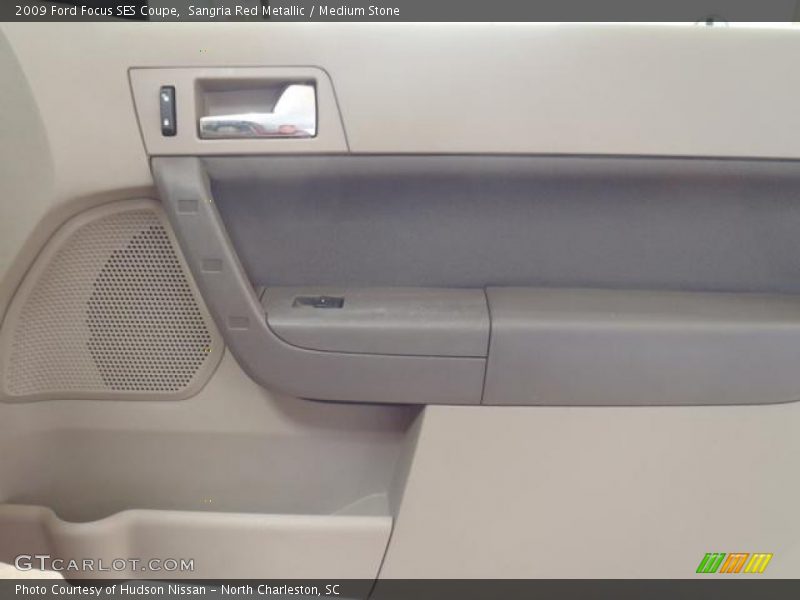 Sangria Red Metallic / Medium Stone 2009 Ford Focus SES Coupe
