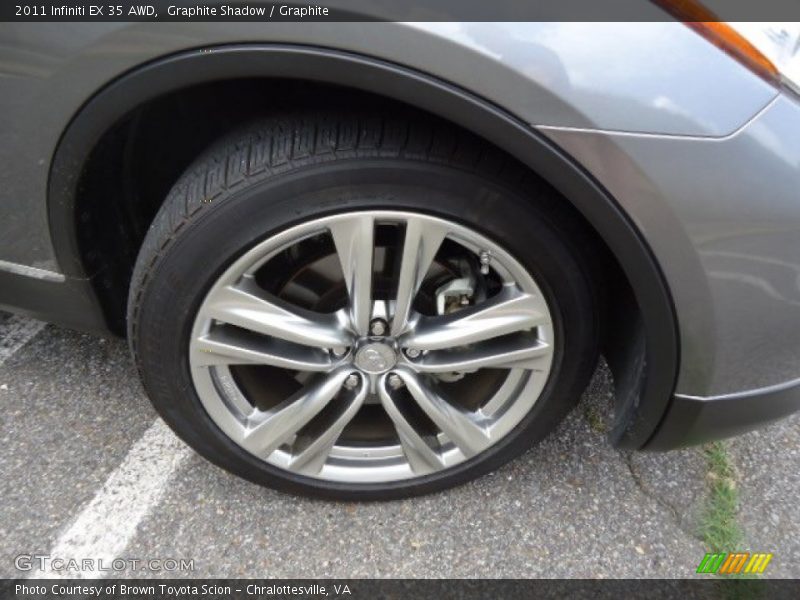 Graphite Shadow / Graphite 2011 Infiniti EX 35 AWD