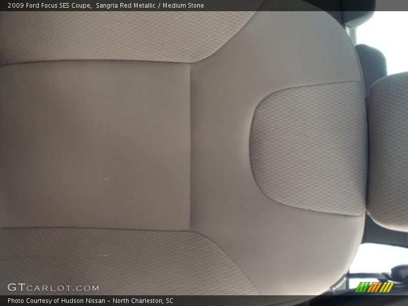 Sangria Red Metallic / Medium Stone 2009 Ford Focus SES Coupe
