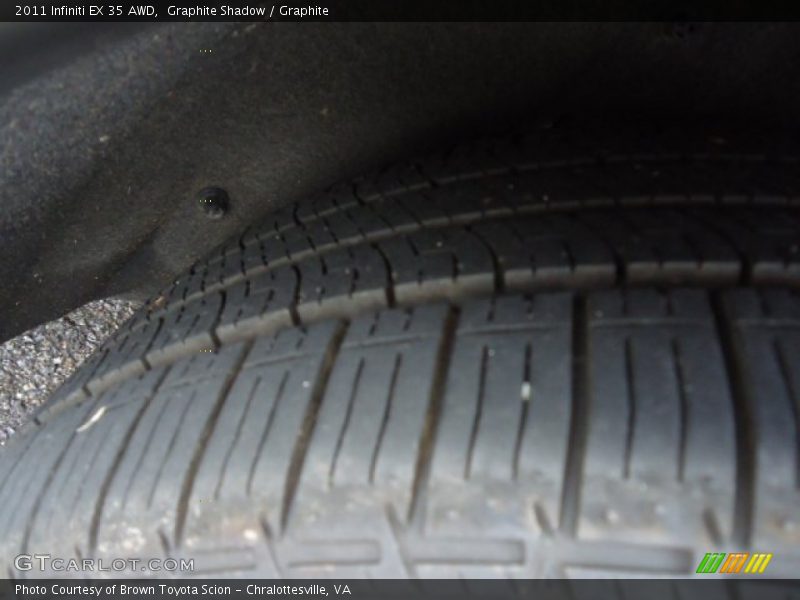 Graphite Shadow / Graphite 2011 Infiniti EX 35 AWD