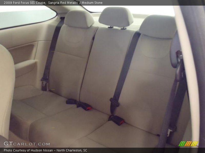 Sangria Red Metallic / Medium Stone 2009 Ford Focus SES Coupe