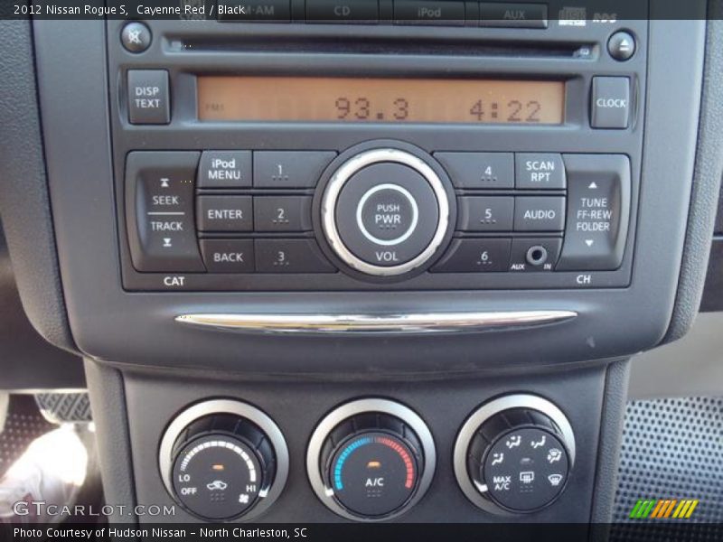 Cayenne Red / Black 2012 Nissan Rogue S