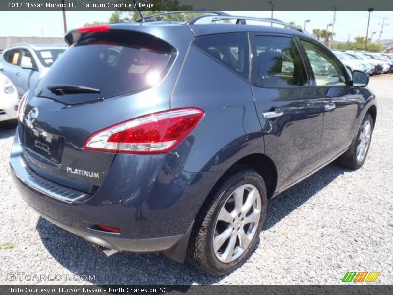 Platinum Graphite / Beige 2012 Nissan Murano LE