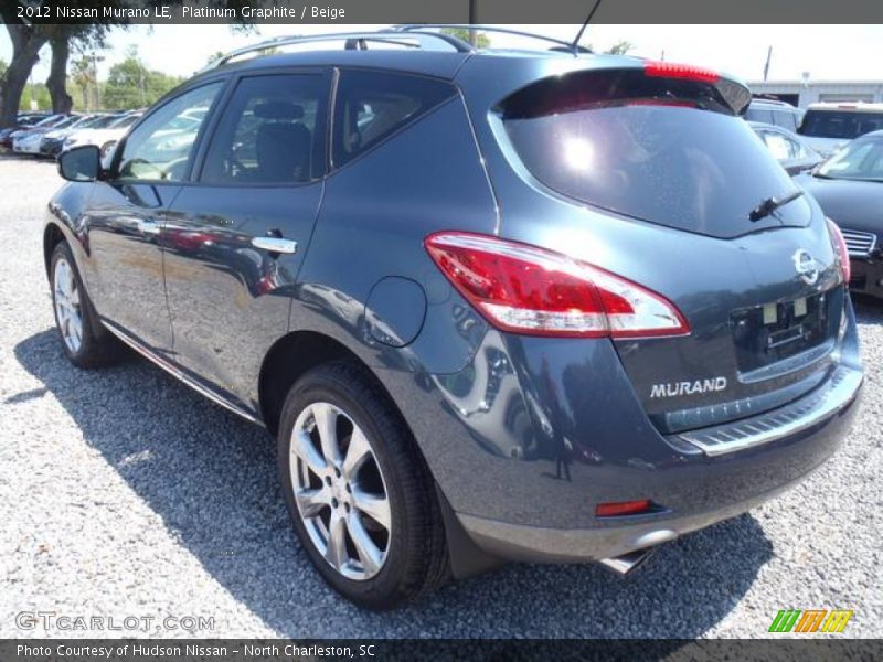 Platinum Graphite / Beige 2012 Nissan Murano LE