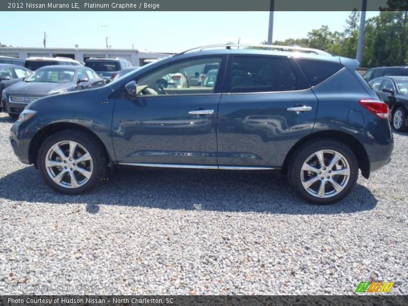 Platinum Graphite / Beige 2012 Nissan Murano LE