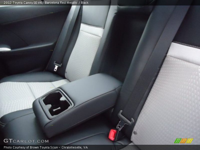 Barcelona Red Metallic / Black 2012 Toyota Camry SE V6