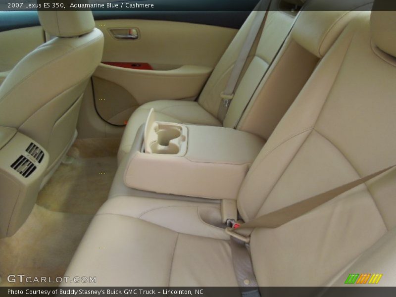 Aquamarine Blue / Cashmere 2007 Lexus ES 350