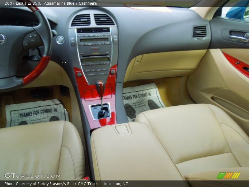 Aquamarine Blue / Cashmere 2007 Lexus ES 350