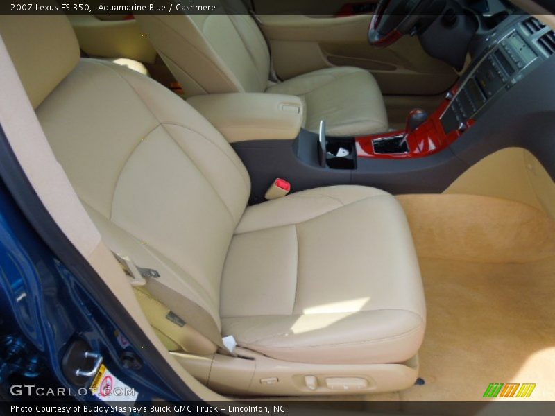 Aquamarine Blue / Cashmere 2007 Lexus ES 350