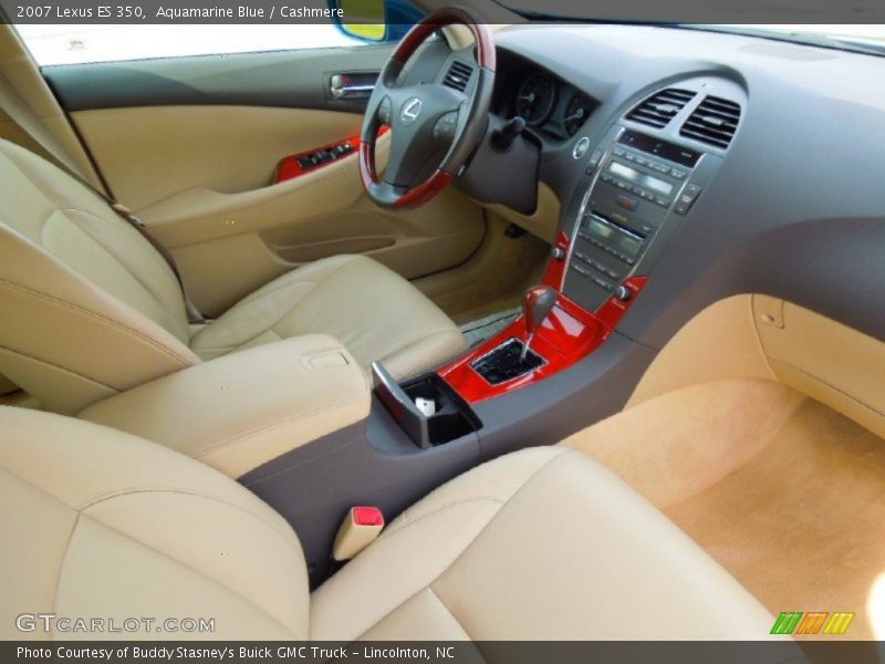 Aquamarine Blue / Cashmere 2007 Lexus ES 350