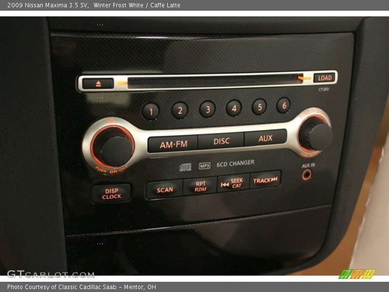 Audio System of 2009 Maxima 3.5 SV