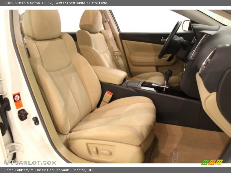  2009 Maxima 3.5 SV Caffe Latte Interior