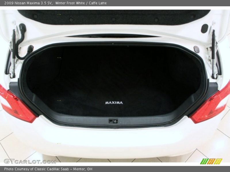  2009 Maxima 3.5 SV Trunk