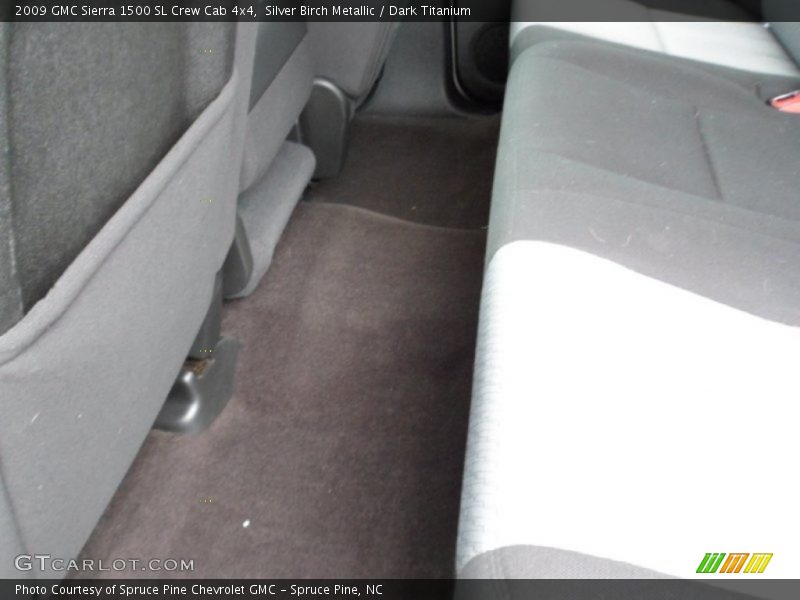 Silver Birch Metallic / Dark Titanium 2009 GMC Sierra 1500 SL Crew Cab 4x4