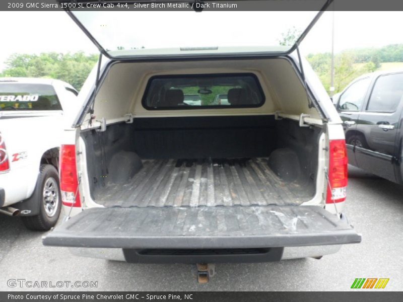 Silver Birch Metallic / Dark Titanium 2009 GMC Sierra 1500 SL Crew Cab 4x4