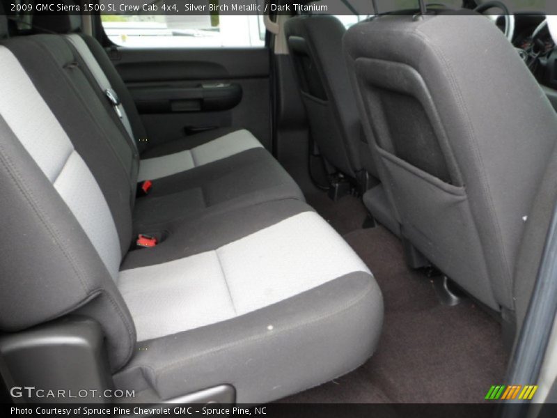 Silver Birch Metallic / Dark Titanium 2009 GMC Sierra 1500 SL Crew Cab 4x4