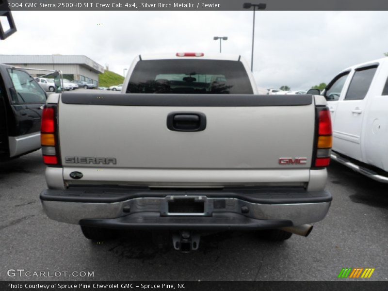 Silver Birch Metallic / Pewter 2004 GMC Sierra 2500HD SLT Crew Cab 4x4