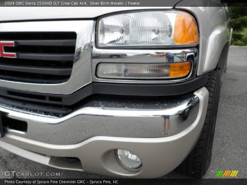 Silver Birch Metallic / Pewter 2004 GMC Sierra 2500HD SLT Crew Cab 4x4