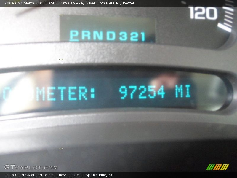 Silver Birch Metallic / Pewter 2004 GMC Sierra 2500HD SLT Crew Cab 4x4