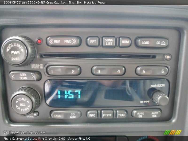 Silver Birch Metallic / Pewter 2004 GMC Sierra 2500HD SLT Crew Cab 4x4