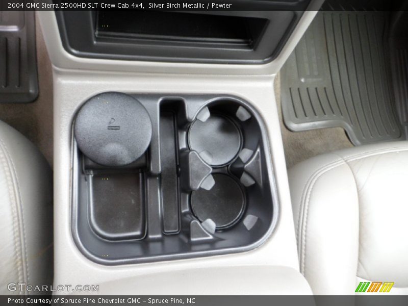 Silver Birch Metallic / Pewter 2004 GMC Sierra 2500HD SLT Crew Cab 4x4